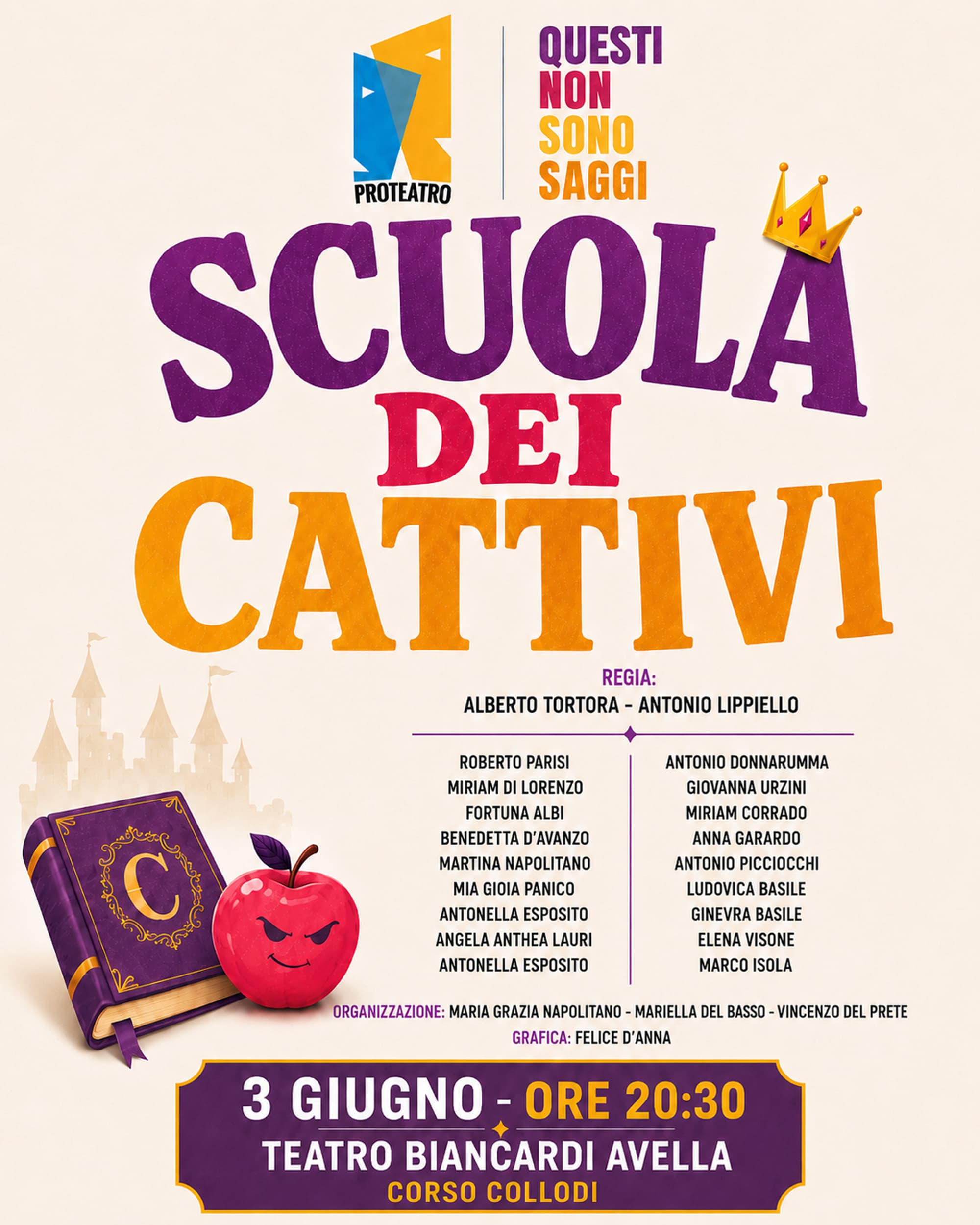 Locandina Scuola dei Cattivi